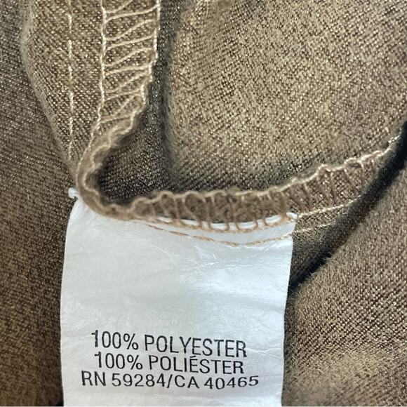 Children’s Place Button Down Shirt tan gold girls Size Small 5-6 - Picture 5 of 6